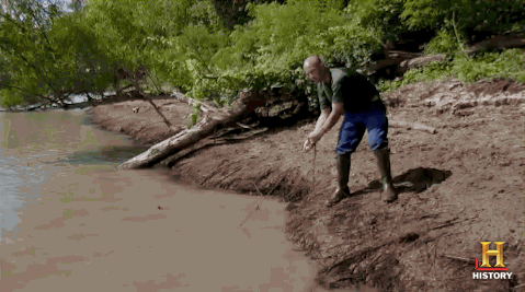 swamp people boat GIF