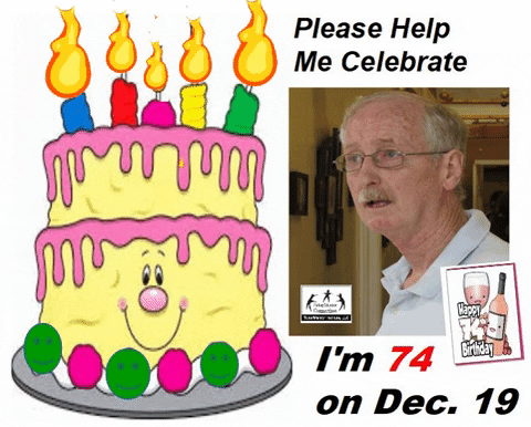 danielfbassill giphygifmaker giphyattribution dan74thbirthday GIF