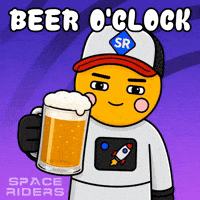 Drunk Happy Hour GIF by Space Riders