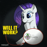 Spike Rarity GIF