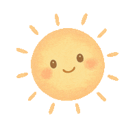 Sun 太陽 Sticker
