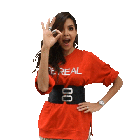 glamandglow giphyupload happy ok okay Sticker