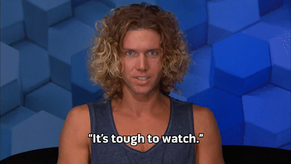 Nervous Tyler GIF by Big Brother