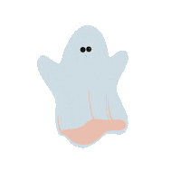 Halloween Boo Sticker