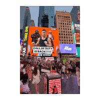 Times Square Billboard Sticker