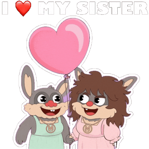 Happy Sisters Sticker