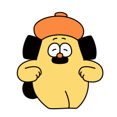 Happy ひげ Sticker by ohigenopon