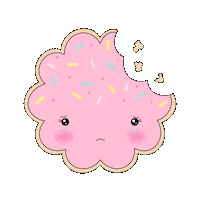 Cookie Eating Sticker by Roosbakt