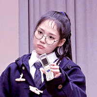 K-Pop Glasses GIF