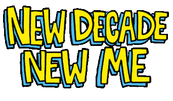 Happy New Year Sticker by Russell Taysom