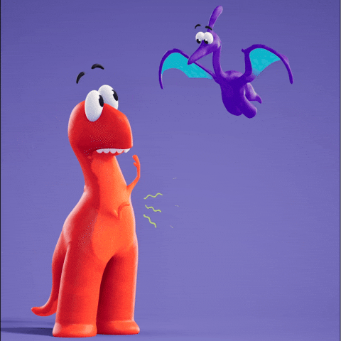 Awkward Oh No GIF by Claynosaurz