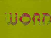Glitch Text GIF