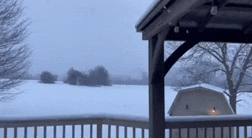 Snow Covers Western Pennsylvania