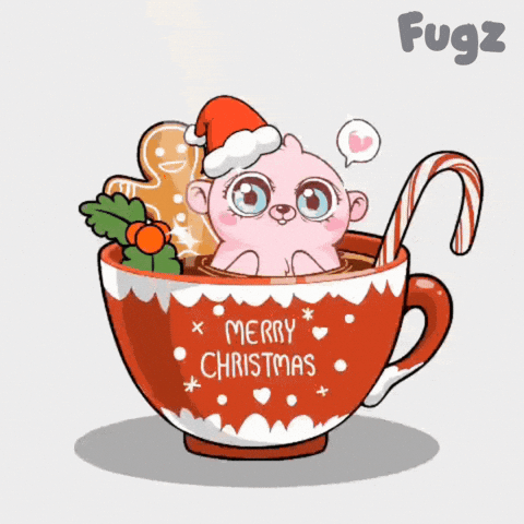 Good Morning Christmas GIF by Fugz Official