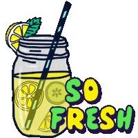 So Fresh Swimming Sticker