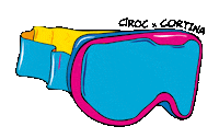 snow glasses Sticker by CIROC Vodka