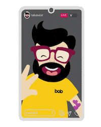 Instagram Media Sticker by Talkabot Indonesia