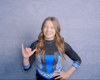 Gymnastics Daisy GIF by BYU Cougars