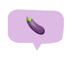 LotteLust love sexy emoji purple Sticker