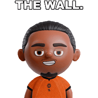 The Wall Football Sticker by OneFootball Heads