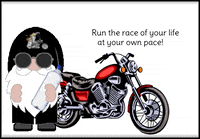 Motorcycle Gnome GIF