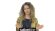 girl applause Sticker by Salon Line