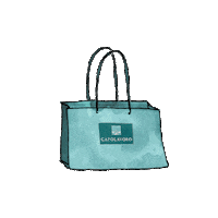Jewel Shopping Bag Sticker by Capolavoro jewellery