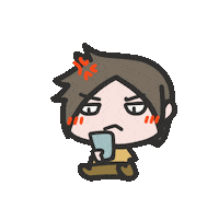 Angry Sticker by yomoyeah
