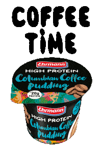 Coffee Highprotein Sticker by Ehrmann