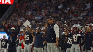 Number 1 Football GIF by New England Patriots