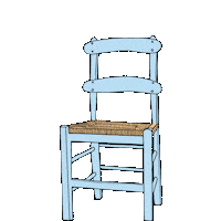 Greece Chair Sticker by Something Ilse