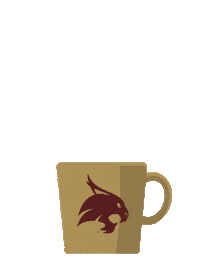 San Marcos Coffee Sticker by Texas State University