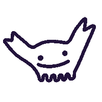 Happy Crab Sticker by Shane Beam
