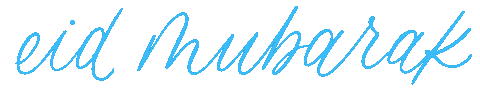 Eid Eid Mubarak Sticker