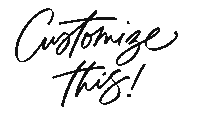 Website Customize Sticker by Saffron Avenue