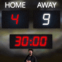 Home: 4, Away: 9
