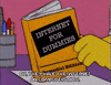 Read Season 9 GIF by The Simpsons
