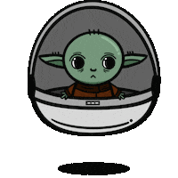 Floating Star Wars Sticker