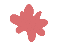 Splat Blob Sticker by Holly at Pivot