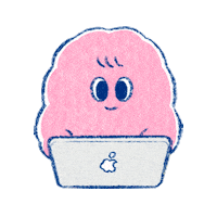 mongeegram macbook 몬지 mongee 맥북 Sticker