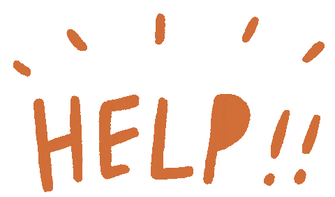 Question Help Sticker by Miss NoProblem