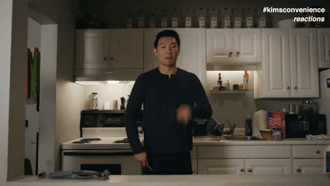Happy Drums GIF by Kim's Convenience
