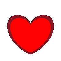 Paz Hearts Sticker
