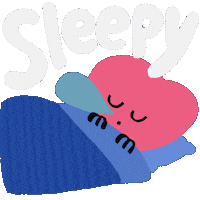 Tired Good Night Sticker