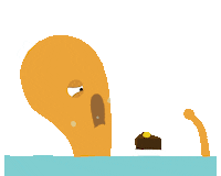 Angry Cake Sticker by Film Bilder