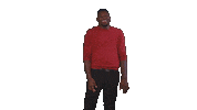 Happy Pointing Sticker by Big Brother Naija