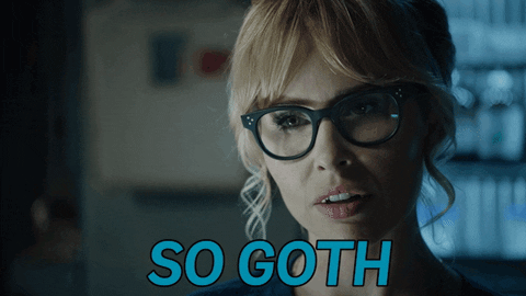 goth lick GIF by Angie Tribeca