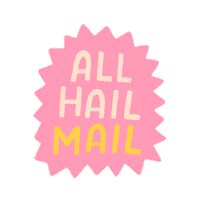 thebritdrotshop delivery mail usps happy mail Sticker