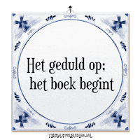 Rust Reflectie Sticker by Tegelspreuken.nl