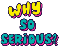 Serious The Joker Sticker